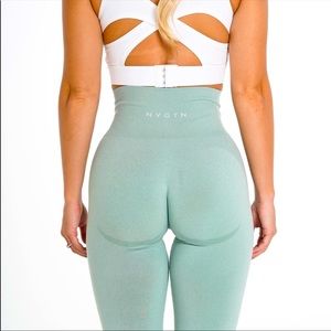 NVGTN•Sage Green Contour Seamless Leggings size S